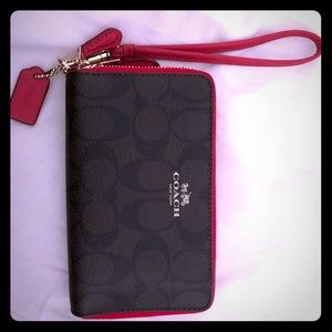 Coach wristlet